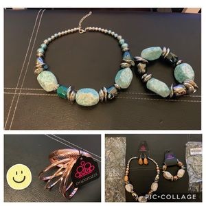 Paparazzi necklaces and bracelets combo